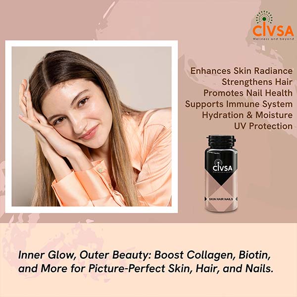 Civsa Skin hair nails support