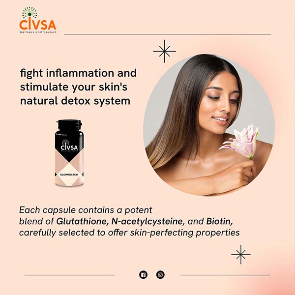 Civsa Antioxidant supplements for skin health