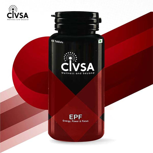 Civsa EPF- Energy Power & Focus- Plant-Based Energy Supplement